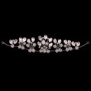 Glitter Flower Crystal Hairband Wedding Bridal Tiara DIY Headpiece Bridal Wedding Party Prom Decorations