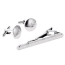 Necktie Shirt Cufflinks Tie Clip Set Gentleman Wedding Party Ornaments