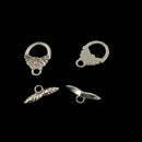 50 Sets Flower Leaf Branch OT Toggle Clasps Connector Jewelry DIY Making