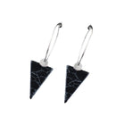 Pair Of Women Girls Ladies Dangle Earrings Fashion Jewelry Birthday Party Gift Black