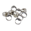 10pcs Adjustable Bezel Ring Blanks Base Setting DIY Cabochon Craft Findings