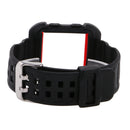 Easy Install Snap-On Design Watch Band With Frame Wrist Strap Replacement COMPATIBLE FOR Fitbit Blaze 23mm Red