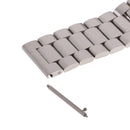 Adjustable Size 22mm Stainless Steel Watch Band Strap COMPATIBLE FOR Samsung Gear S3 Classic Frontier Silver