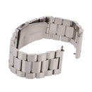 Adjustable Size 22mm Stainless Steel Watch Band Strap COMPATIBLE FOR Samsung Gear S3 Classic Frontier Silver
