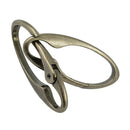 2pcs Oval Snap Hook Carabiner D-Ring Key Chain Clip Keychain Hiking Camp