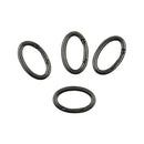 4pcs Oval Carabiner Camp Spring Snap Clip Hook Keychain Climbing 48x30mm