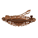 2pcs Antique Copper French Clip Barrette Cabochon Blank Setting Base Finding