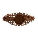 2pcs Antique Copper French Clip Barrette Cabochon Blank Setting Base Finding