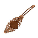 2pcs Antique Copper French Clip Barrette Cabochon Blank Setting Base Finding