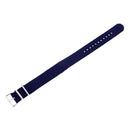 Durable Nylon Watch Band Strap 20mm/23.5cm Blue