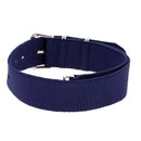 Durable Nylon Watch Band Strap 20mm/23.5cm Blue