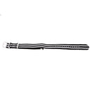Durable Nylon Watch Band Strap 22mm Black Gray