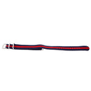 Durable Nylon Watch Band Strap 20mm/23.5cm Blue Red