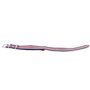 Durable Nylon Watch Band Strap 18mm Blue White
