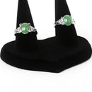 Finger Ring Display Case Stand Jewelry Organiser 6x6cm Black