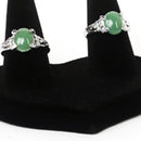 Finger Ring Display Case Stand Jewelry Organiser 6x6cm Black