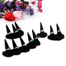 Finger Ring Display Case Stand Jewelry Organiser 6x6cm Black