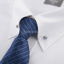 Shirt Necktie Gentlemen Cravat Tie Clip Clasp Bar Fancy Gold Bar Clear Crystal Party Prom Ornaments