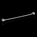 Men Fashionable Shirt Collar Decoration Rhinestone Charms Tie Clip Clasp Bar Pin Party Suit Jewelry Gift Black