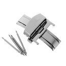 Stainless Steel Flip Lock Butterfly Deployment Clasp Watch Buckle 20mm
