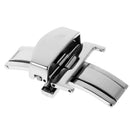 Stainless Steel Flip Lock Butterfly Deployment Clasp Watch Buckle 20mm