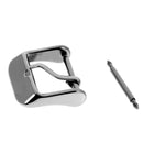 Watch Replacement Polished Stainless Steel Buckle Pin Fits 18mm Band End