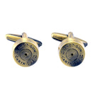 Mens Cufflinks Bullet Cuff Links for Mens Gifts Wedding Party Antique Bronze