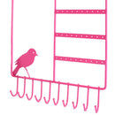 Birdcage Jewelry Organizer Earrings Necklace Jewelry Organizer Pink