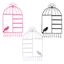 Birdcage Jewelry Organizer Earrings Necklace Jewelry Organizer Pink