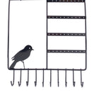 Birdcage Jewelry Organizer Earrings Necklace Jewelry Organizer Black