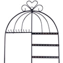 Birdcage Jewelry Organizer Earrings Necklace Jewelry Organizer Black