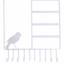 Birdcage Jewelry Organizer Earrings Necklace Jewelry Organizer White