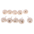 10 Pieces Polishing Wheel Buff Buffing Pad Brush for Rotary Polish Drill Bit