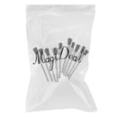 10pieces Wire Pen Brush Jewelry Polishing Pen Set for Rotary Tool 3x5mm
