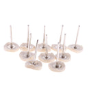 Set Of 10PCS Polishing Buffing Brushes with 3mm Shank For Rotary Tool 3x25mm
