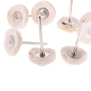 Set Of 10PCS Polishing Buffing Brushes with 3mm Shank For Rotary Tool 3x25mm