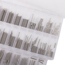 1 Box Stainless Steel Watchband Spring Bars Strap Link Pins 8mm - 26mm Watch Band Accessory Kit
