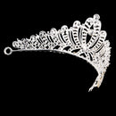 Crystal Rhinestone Crown Tiara Headband Bridal Headpiece Hair Accessory