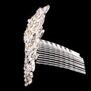 Wedding Bridal Bridesmaid Princess Tiara Crown Crystal Flower Hair Comb Headband Headpiece