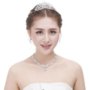 Wedding Bridal Crystal Tiara Peacock Crown Headband Hairband Accessory Hair Jewellery