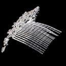 Wedding Bridal Crystal Tiara Peacock Crown Headband Hairband Accessory Hair Jewellery