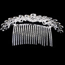 Wedding Bridal Crystal Tiara Peacock Crown Headband Hairband Accessory Hair Jewellery