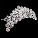 Wedding Bridal Crystal Tiara Peacock Crown Headband Hairband Accessory Hair Jewellery