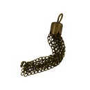 12pcs 50mm Copper Metal Chain Charm Tassel Pendant For Necklace Jewelry Charm
