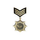 Mens Punk Uniform Medal Streampunk Gothic Brooches Badge Brooch Pin