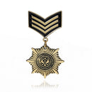 Mens Punk Uniform Medal Streampunk Gothic Brooches Badge Brooch Pin