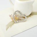 GRANDMA Crystal Rhinestone Heart Brooch Pin Best Gifts for Grandmothers