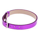 Adjustable DIY Artifical Leather Double Wrap Belt Bracelets Wristbands for 8mm Slide Charms 10-pieces