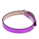 Adjustable DIY Artifical Leather Double Wrap Belt Bracelets Wristbands for 8mm Slide Charms 10-pieces