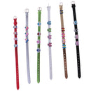 Adjustable DIY Artifical Leather Double Wrap Belt Bracelets Wristbands for 8mm Slide Charms 10-pieces